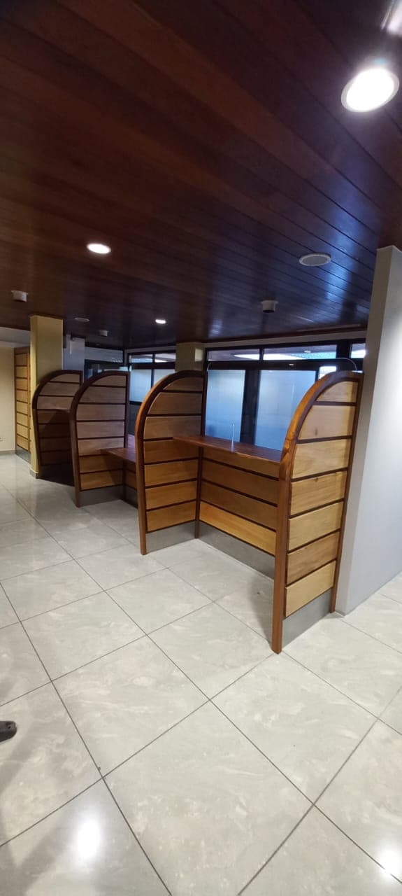 Réception design bois massif Polynésie