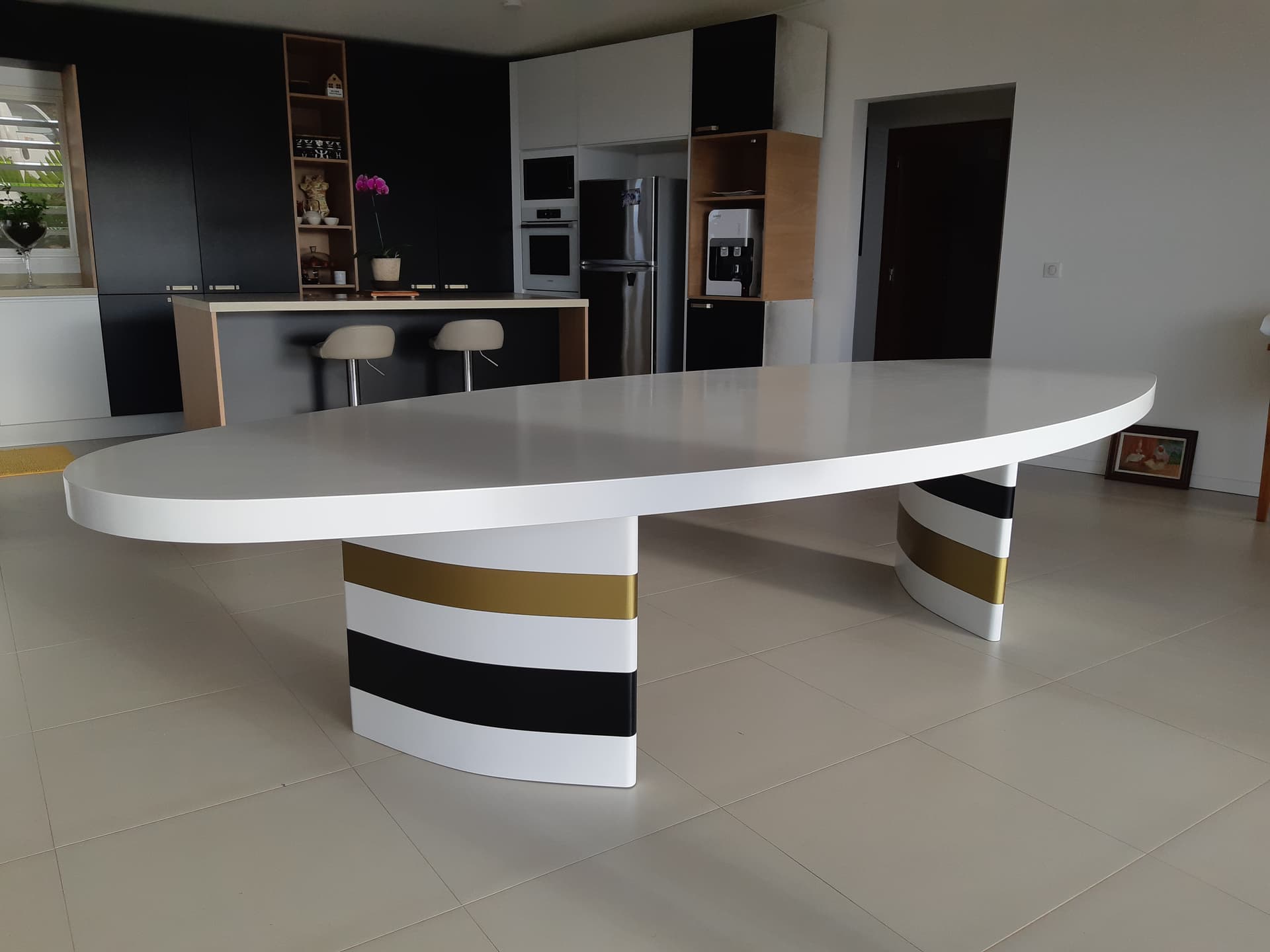 Création mobilier contemporain Tahiti